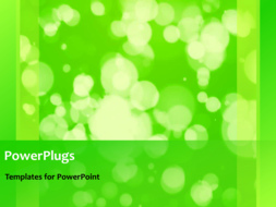 PowerPoint Template - An abstract background